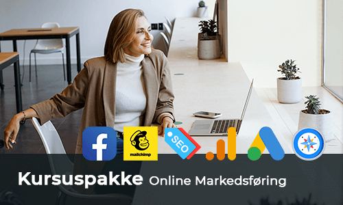 Online markedsføring kursuspakke